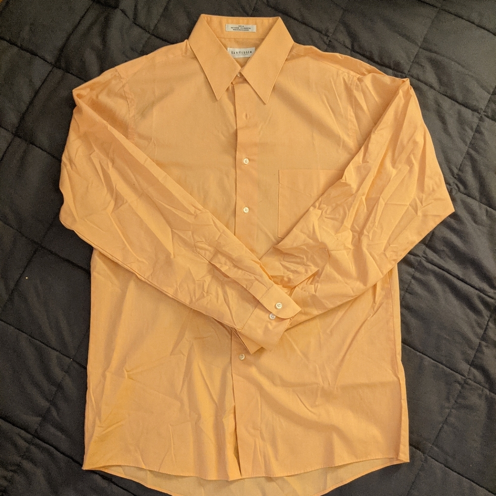 Peach Van Heusen Button Down Shirt